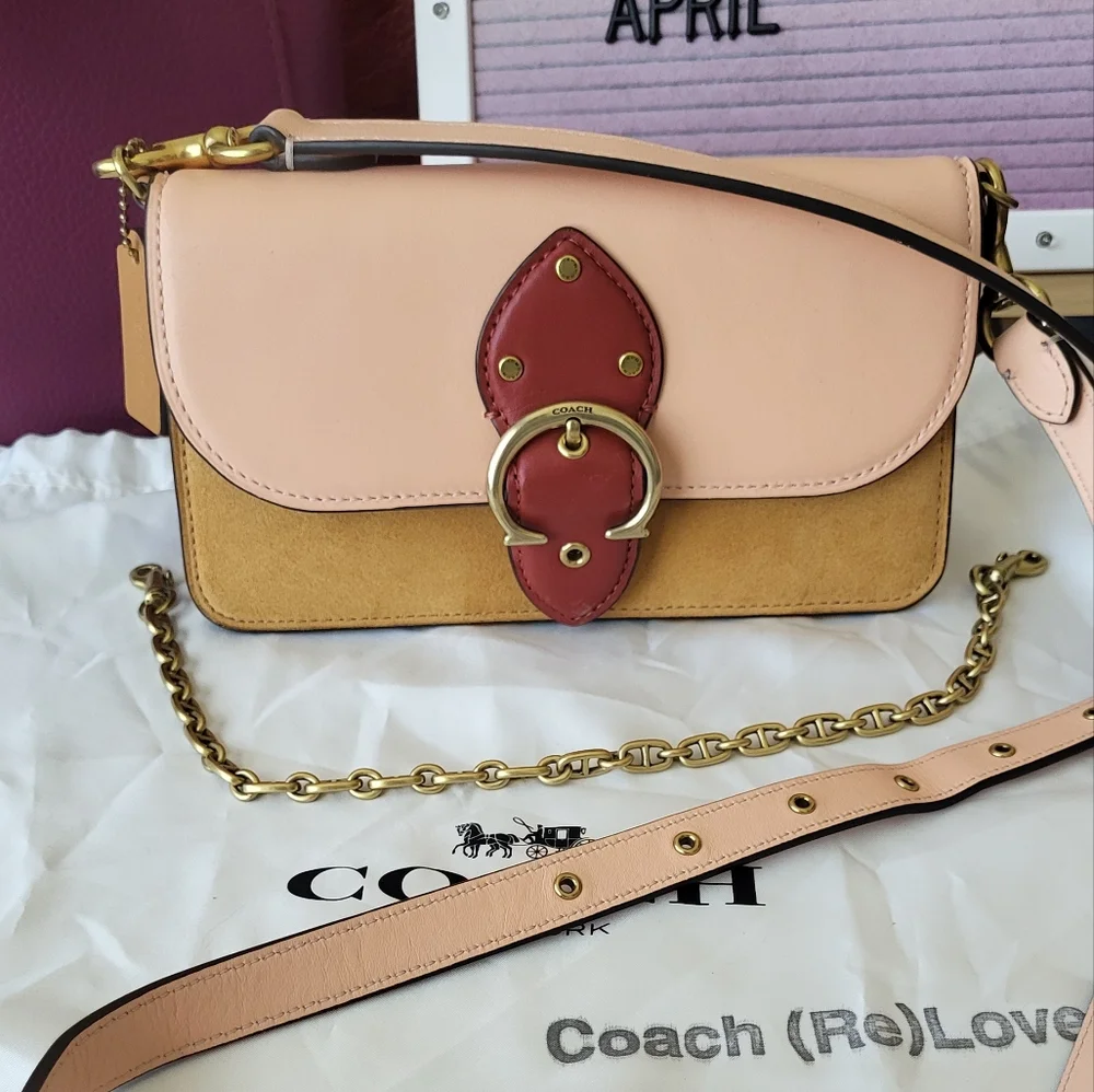 Coach Beat Clutch Shoulder Bag Reloved - Picture 8 of 16